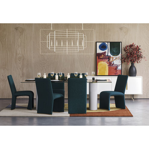 Iluka Danny Teal Dining Chair, Set Of 2